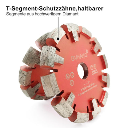 Diamant Frässcheibe 130mm für Fußbodenheizung & harten Estrich