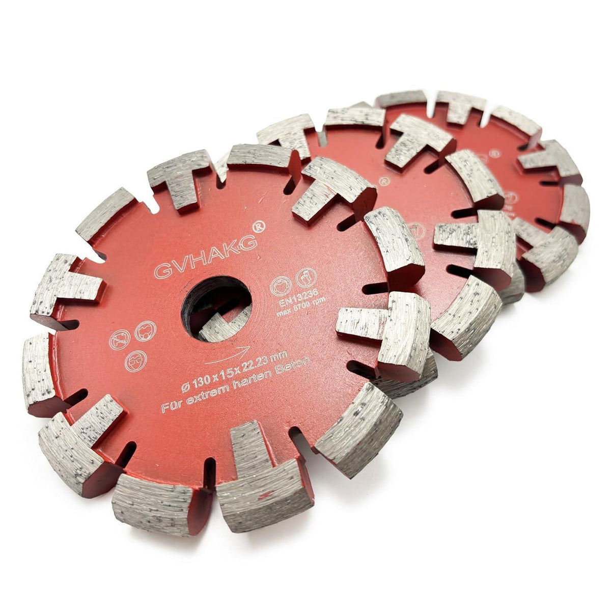 Diamant Frässcheibe 130mm für Fußbodenheizung & harten Estrich