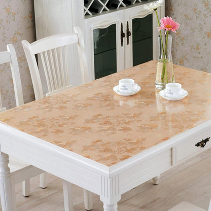 PVC Tischdecke wasserdicht 80x200cm – Tischfolie für Küche & Büro