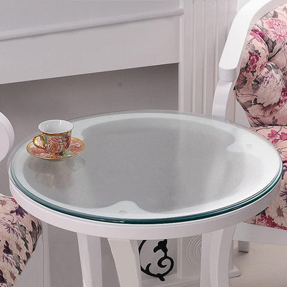 Runde PVC Tischdecke 100cm - Wasserdicht & Kratzfest