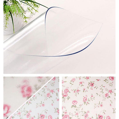 Runde PVC Tischdecke 100cm - Wasserdicht & Kratzfest
