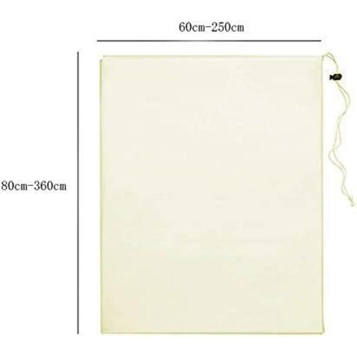 Winterschutzhaube für Pflanzen – 280x300cm Schwarz