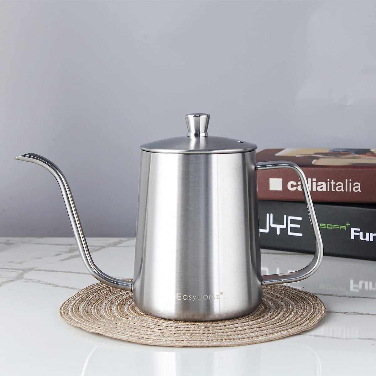 Kaffeekanne mit Schwanenhals 350ml Edelstahl für Pour Over