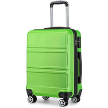 Reisekoffer L (65cm) Apfelgrün mit TSA Schloss