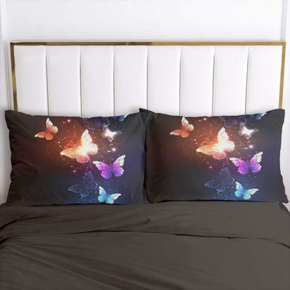 Bettwäsche-Set Schmetterling 135x200 cm, 4-teilig