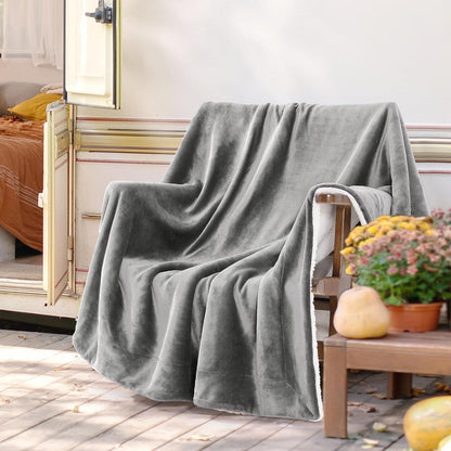 Sofadecke Kuscheldecke Kinder 200x230 Sherpa Decke Flauschig