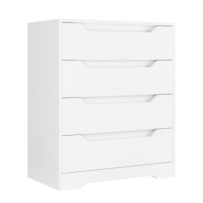 Weißes Sideboard mit 4 Schubladen – Viel Stauraum & Modernes Design