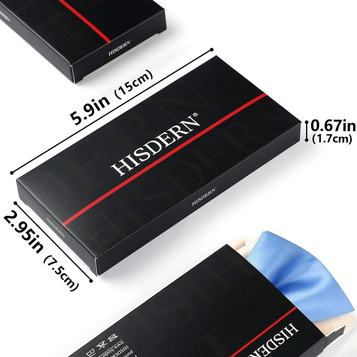 Fliege mit Einstecktuch für Herren – Weiß, Verstellbar, Elegant