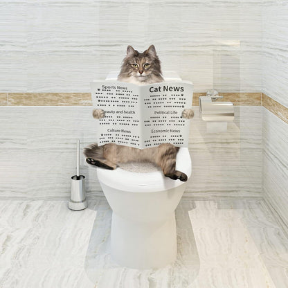 Katzentoiletten Trainer Trainingssystem Weiß