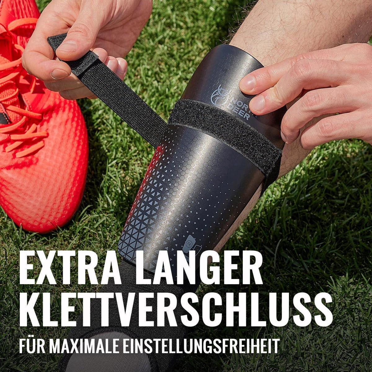 Northdeer Kinder Schienbeinschoner Fußball Knöchelschutz
