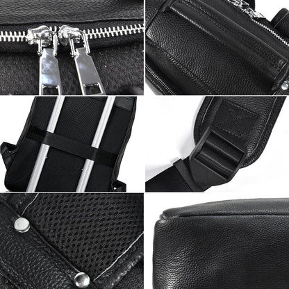Leder Rucksack 15,6" Laptopfach – Tagesrucksack für Damen & Herren