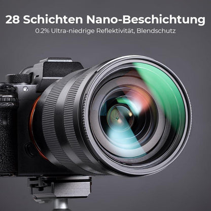 UV-Schutzfilter 112mm B270 Schottglas für Nikon Z 14-24mm f2.8S