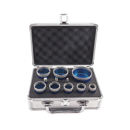 Diamant Trockenbohrer Set für Fliesen & Stein 11-teilig