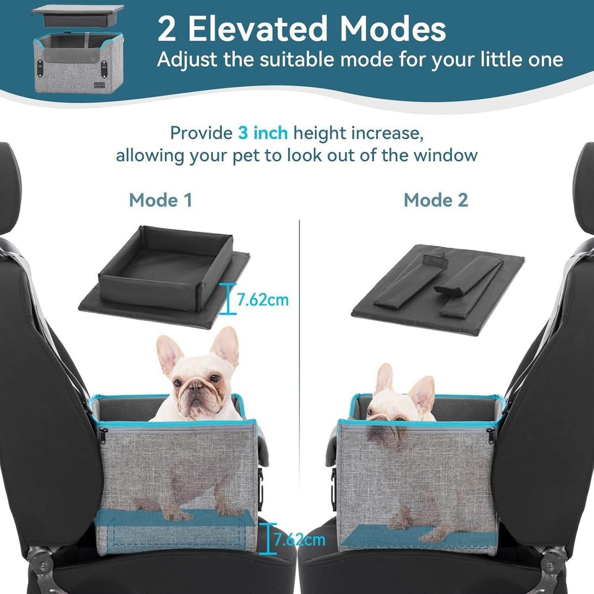 Hunde Autositz für kleine Hunde – Sicher & Komfortabel