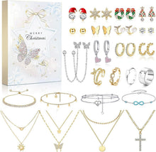 Schmuck Adventskalender 2024 für Damen mit 24 Überraschungen