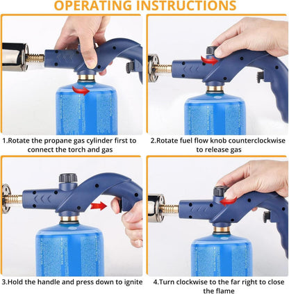 Sondiko Propan Fackel Grill Gun Flammenwerfer Lagerfeuerstarter