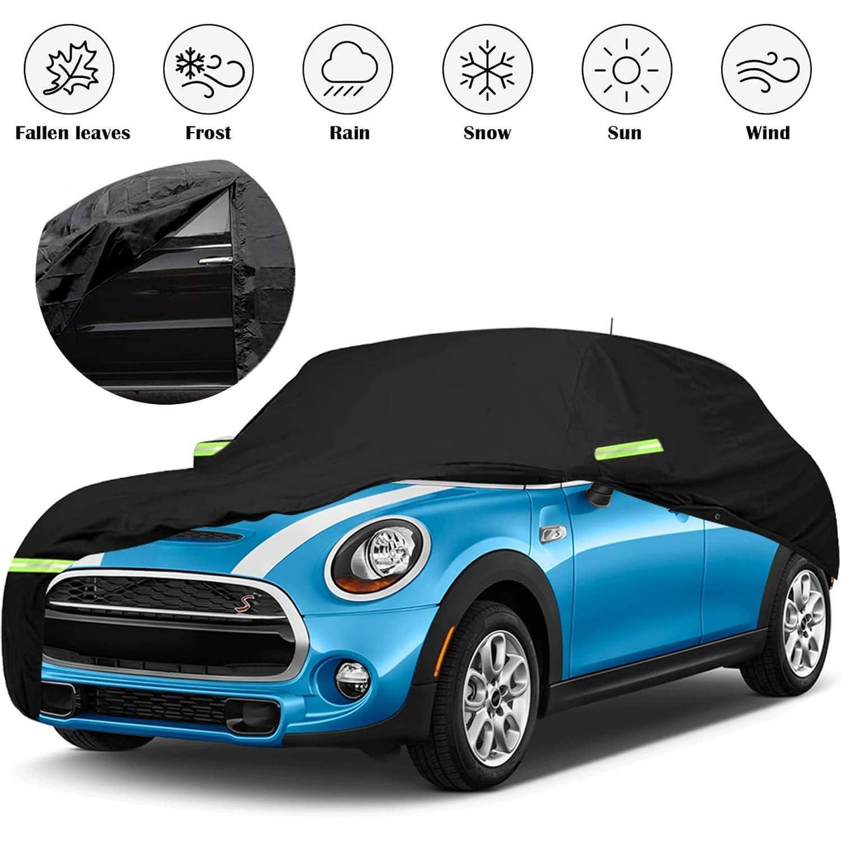 Autoabdeckung für Mini Cooper 3-türig 2000-2022 – Wetterfest & Schutz