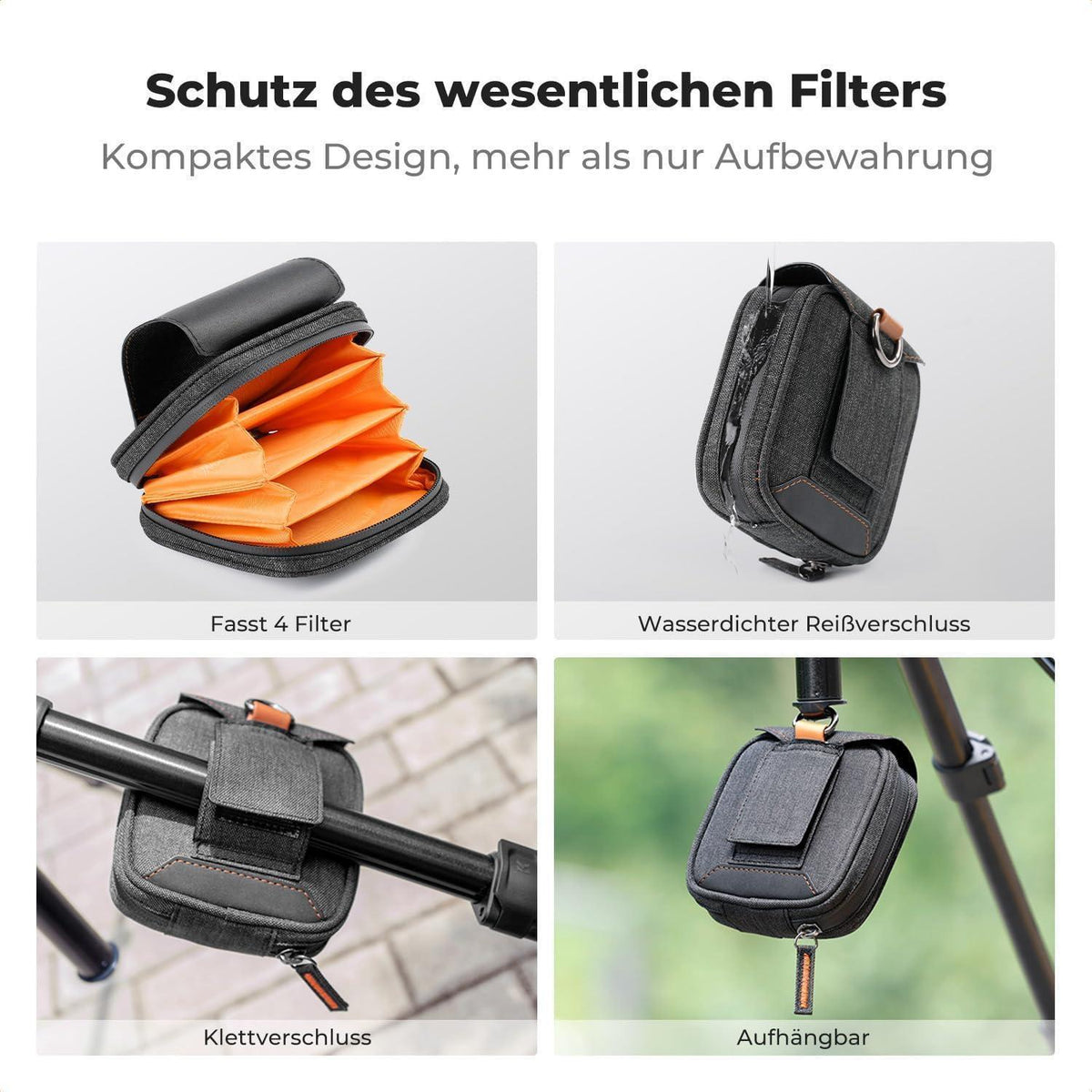 Magnetisches Filterset 55mm mit GND8, ND8, ND64, ND1000