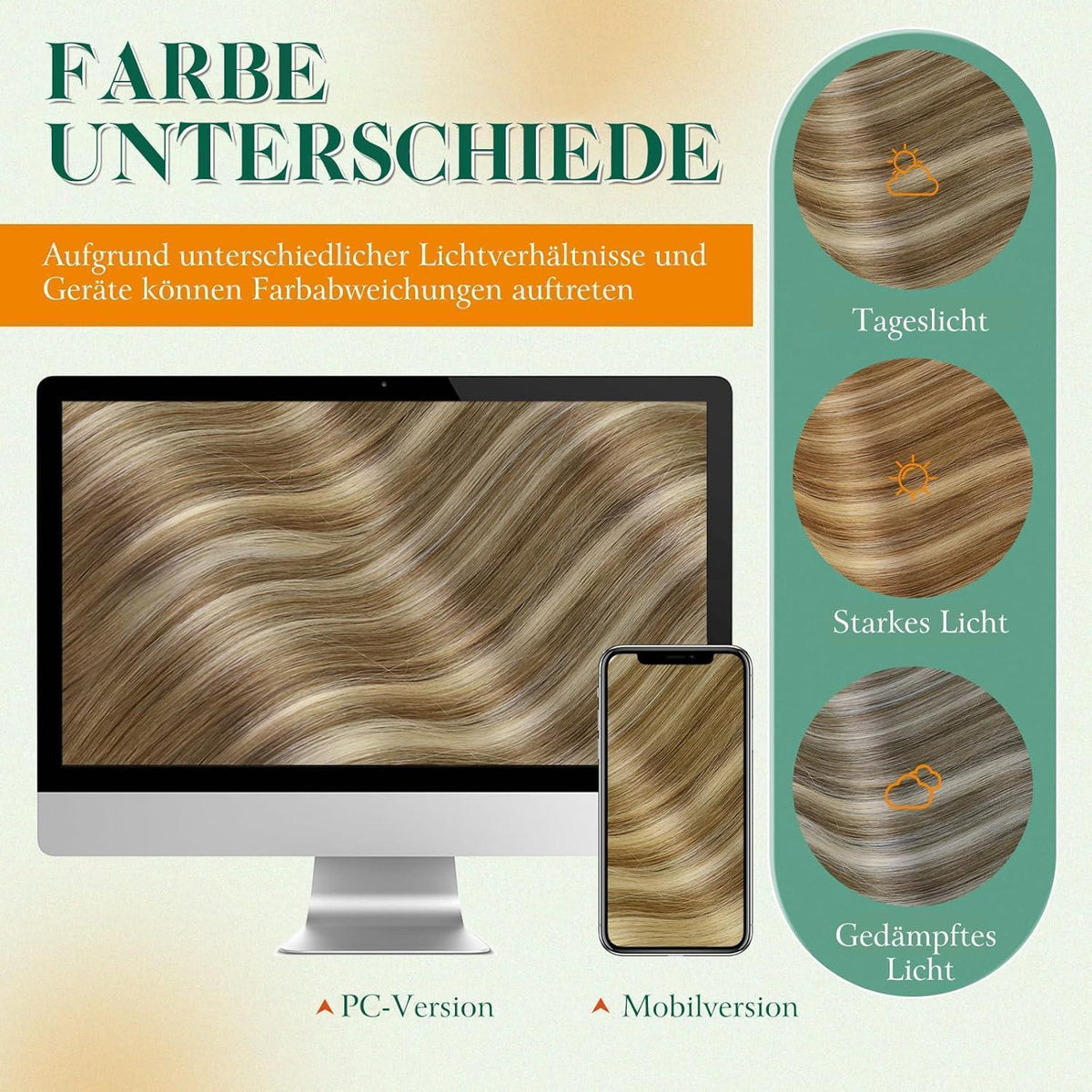 Echthaar Tape Extensions Balayage Blond Ombre Platinblond 60cm