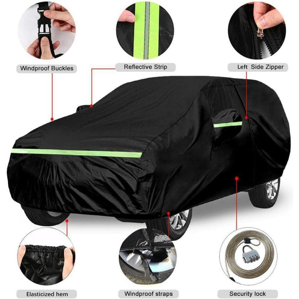 VW UP Autoabdeckung Wasserdicht 2011-2024