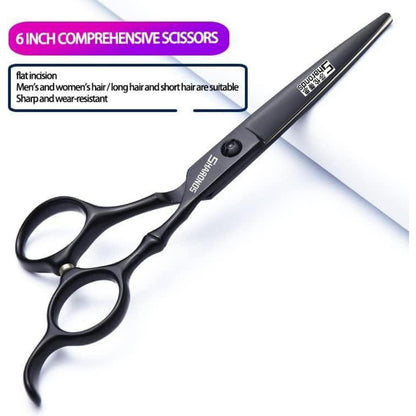 440C Edelstahl Friseurschere Set – 6 Zoll (5 Stück)