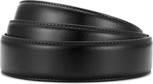 Herren Ledergürtel mit Ratsche Automatik, 2 Stücke, 35mm