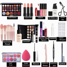 Professionelles Make-up Set mit Schminkkoffer – Geschenk für Damen