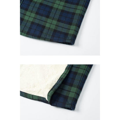 Herren Thermohemd mit Innenfleece Grün