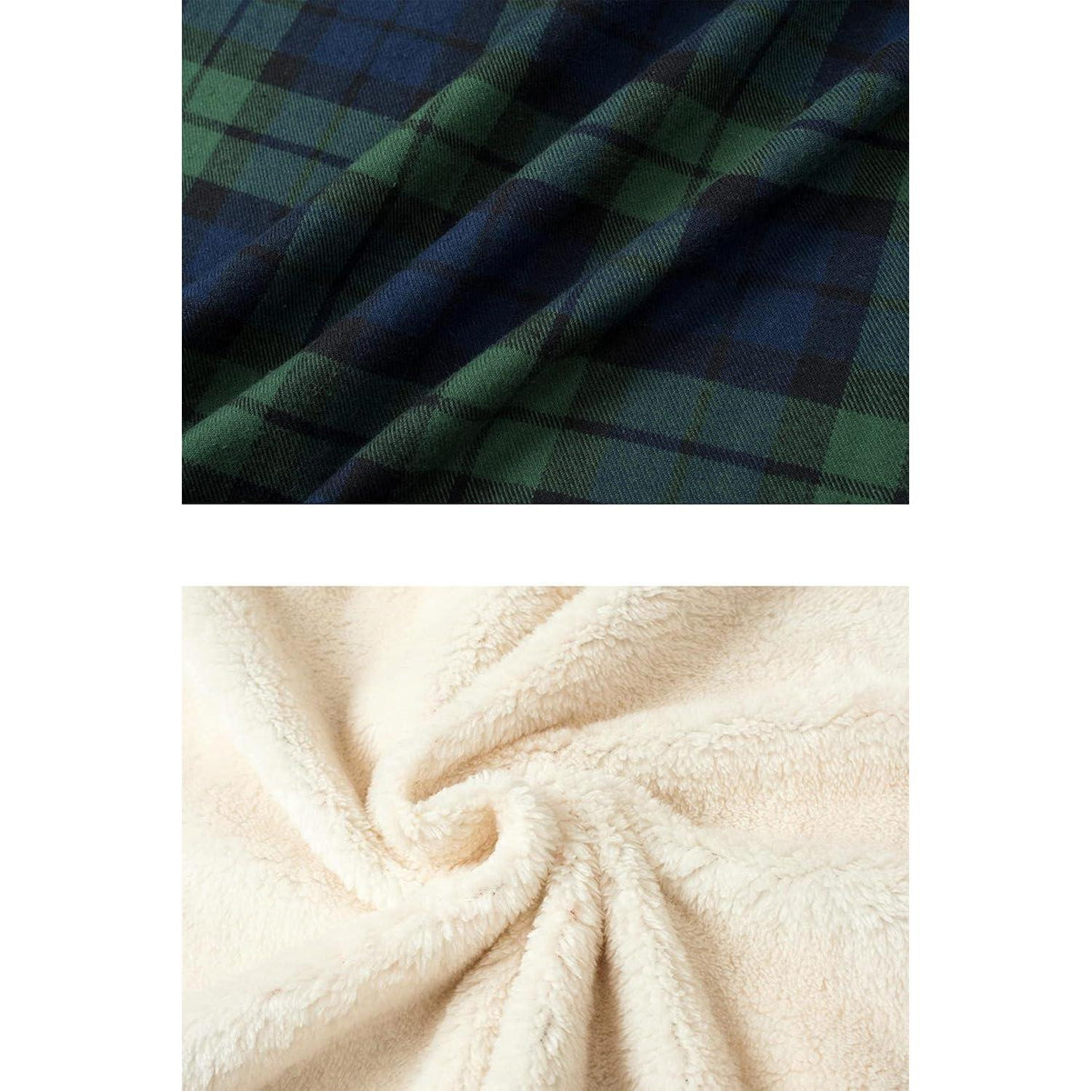 Herren Thermohemd mit Innenfleece Grün
