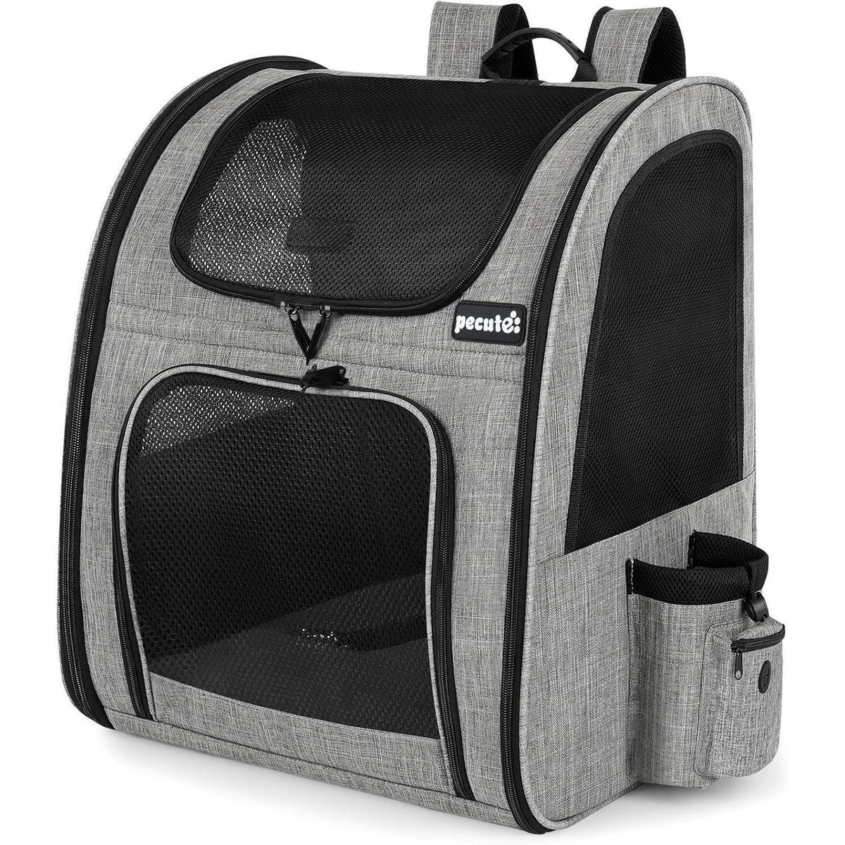 Haustier Rucksack XL atmungsaktiv mit Netzfenster für 6-10 kg