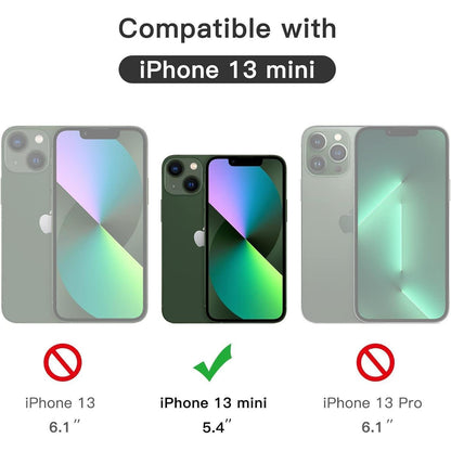 Displayschutzfolie für iPhone 13 mini, 3 Stück, Panzerglas