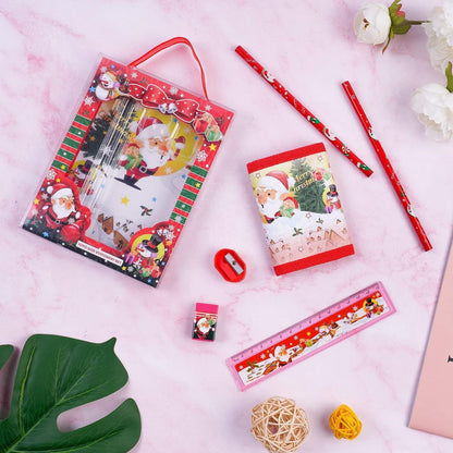 Weihnachts Schreibwaren Set für Kinder – Schulstarter Geschenk