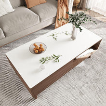 PU Tischdecke wasserdicht weiß 90x150 cm - Tischfolie Schutzmatte