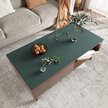 PU Tischdecke Dunkelgrün 80x180cm | Wasserdichte Tischfolie