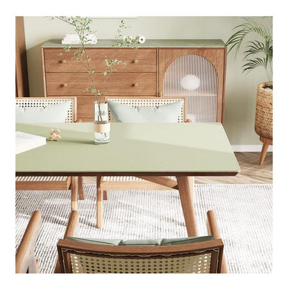 PU Tischdecke Wasserdicht Grün 80x200 cm - Tischfolie Schutzmatte