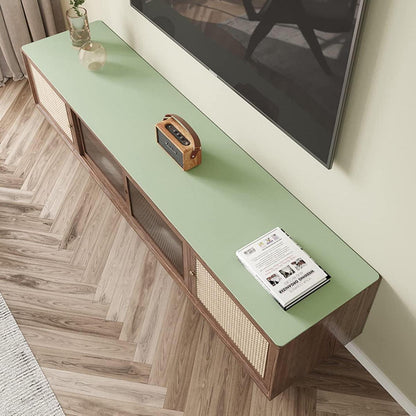 PU Tischdecke Wasserdicht Grün 80x200 cm - Tischfolie Schutzmatte