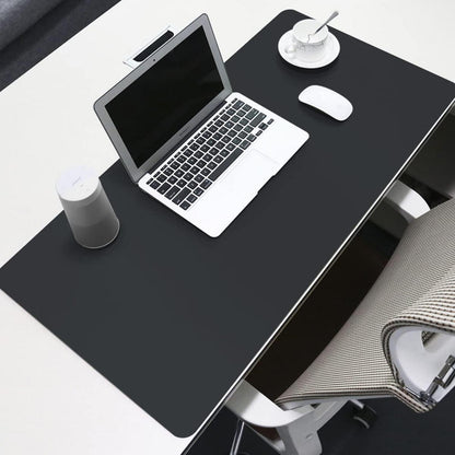 Wasserdichte PU Tischdecke 80x200cm Schwarz – Schutzfolie für Tisch