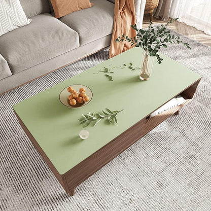PU Tischdecke wasserdicht grün 80x180cm - Tischfolie Schutzmatte