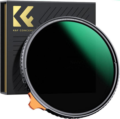 82mm ND2-ND400 Black-Mist 2-in-1 Multi-Funktionsfilter