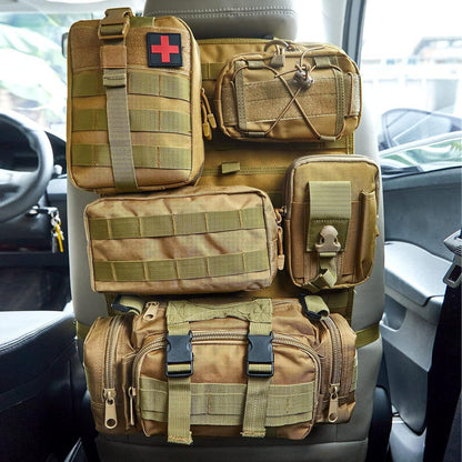Taktischer Rücksitz-Organizer Set für Auto & SUV
