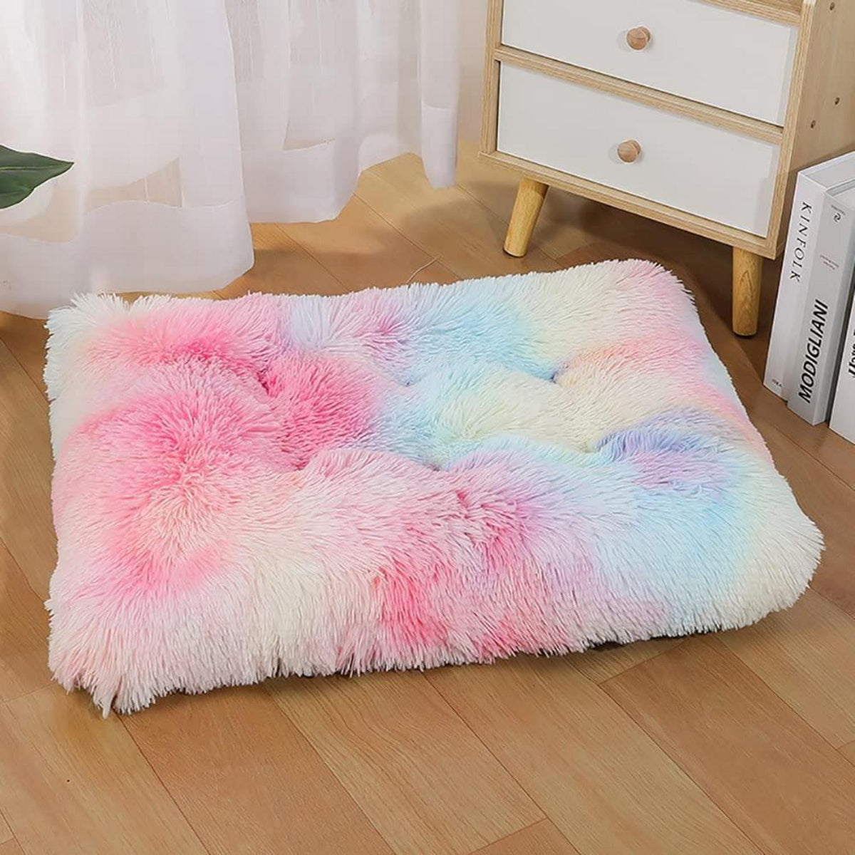 Flauschiges Hundebett 122x83cm – Weiche Polsterung & Waschbar