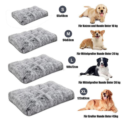 Flauschiges Hundebett 122x83cm – Weiche Polsterung & Waschbar