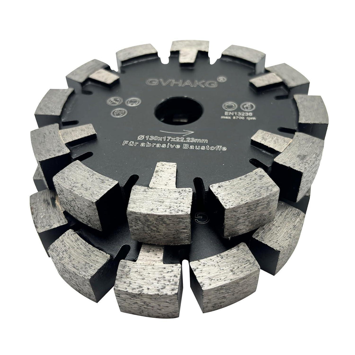 Diamant Frässcheibe 130mm für Fußbodenheizung & Estrich