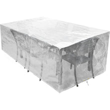 Wasserdichte Gartenmöbel Abdeckung 280x204x106cm Transparent