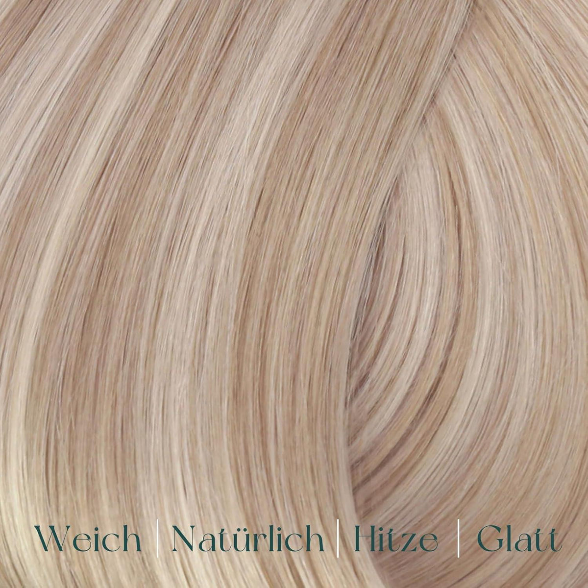 Blond Echthaar Clip-in Extensions – Remy Menschenhaar 45cm