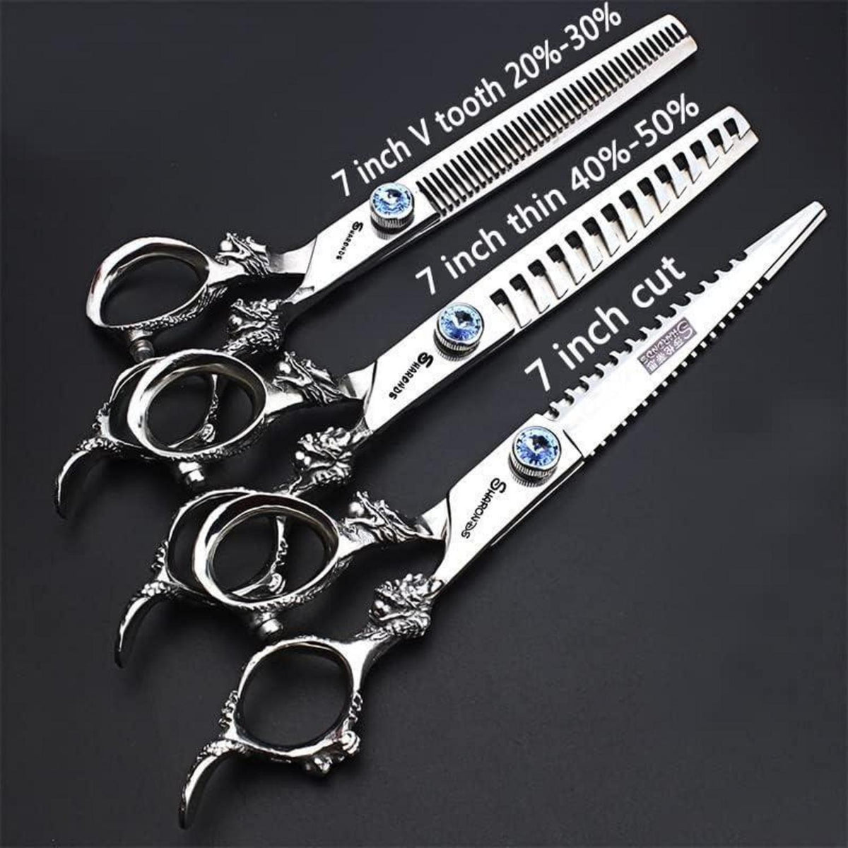 Professionelle Friseurschere Set – 6/7/8/9 Zoll Edelstahl