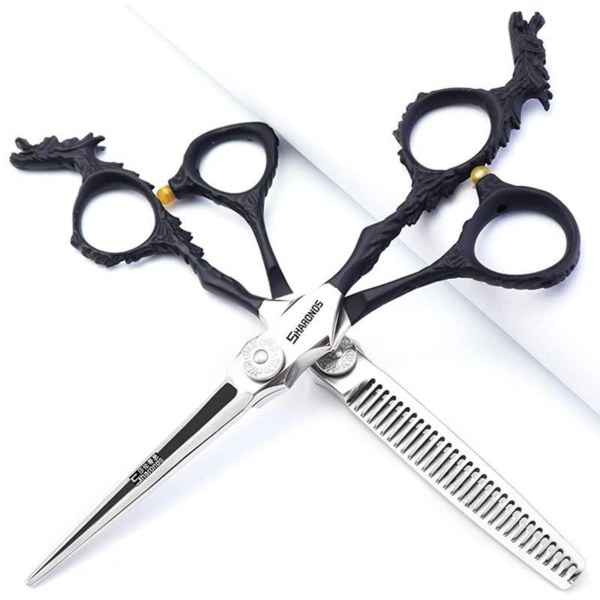 6 Zoll Friseurschere Set | 440C Edelstahl | Professionelle Haarschere