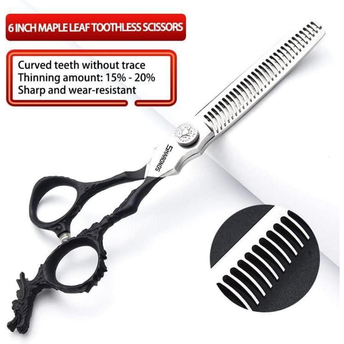 6 Zoll Friseurschere Set | 440C Edelstahl | Professionelle Haarschere