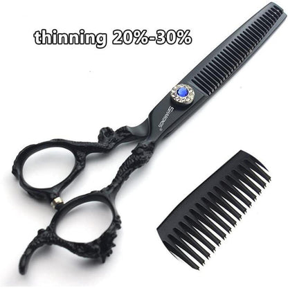 Professionelle Friseurschere 6/7 Zoll Edelstahl Set