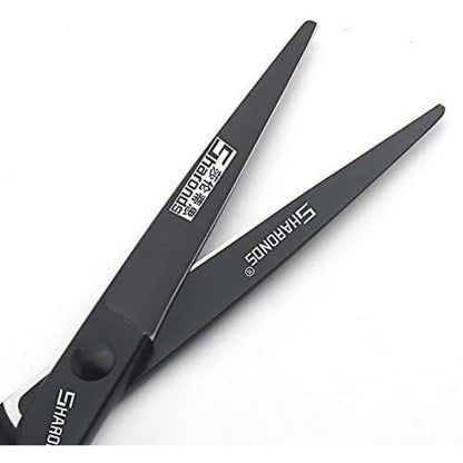 6-Zoll 440C Friseurschere Silber/Schwarz – Professionell & Scharf